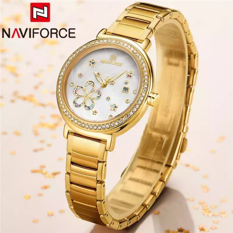 NAVIFORCE NF5016 Gold White