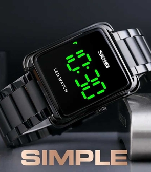 SKMEI 1505 Fashion Electronic Watch Mens Waterproof Date Men Digital Wristwatch
