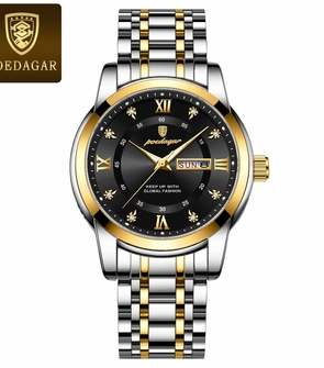 Poedagar 936 New silver gold black