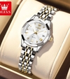 OLEVS 9931 Womens Silver Gold White